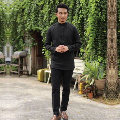 Kurta Bayu Lelaki kurta lelaki como crepe warna Dayang – Masyarabia