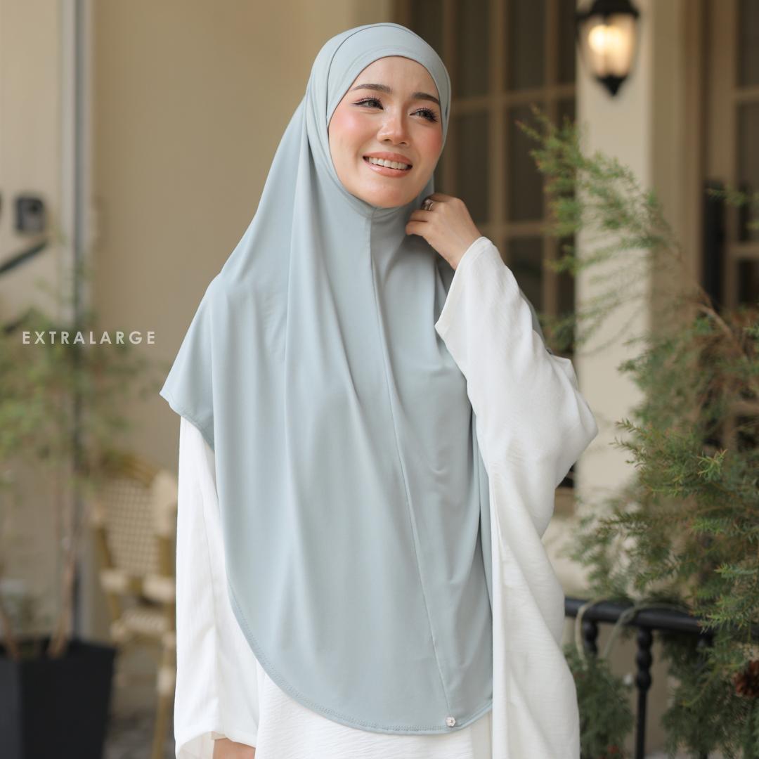 Instant Syria Slimfit tudung sarung lycra ironless warna Mint – Masyarabia