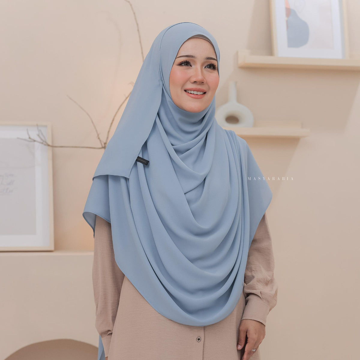 Helena Shawl Extra Large – Premium Korean Chiffon