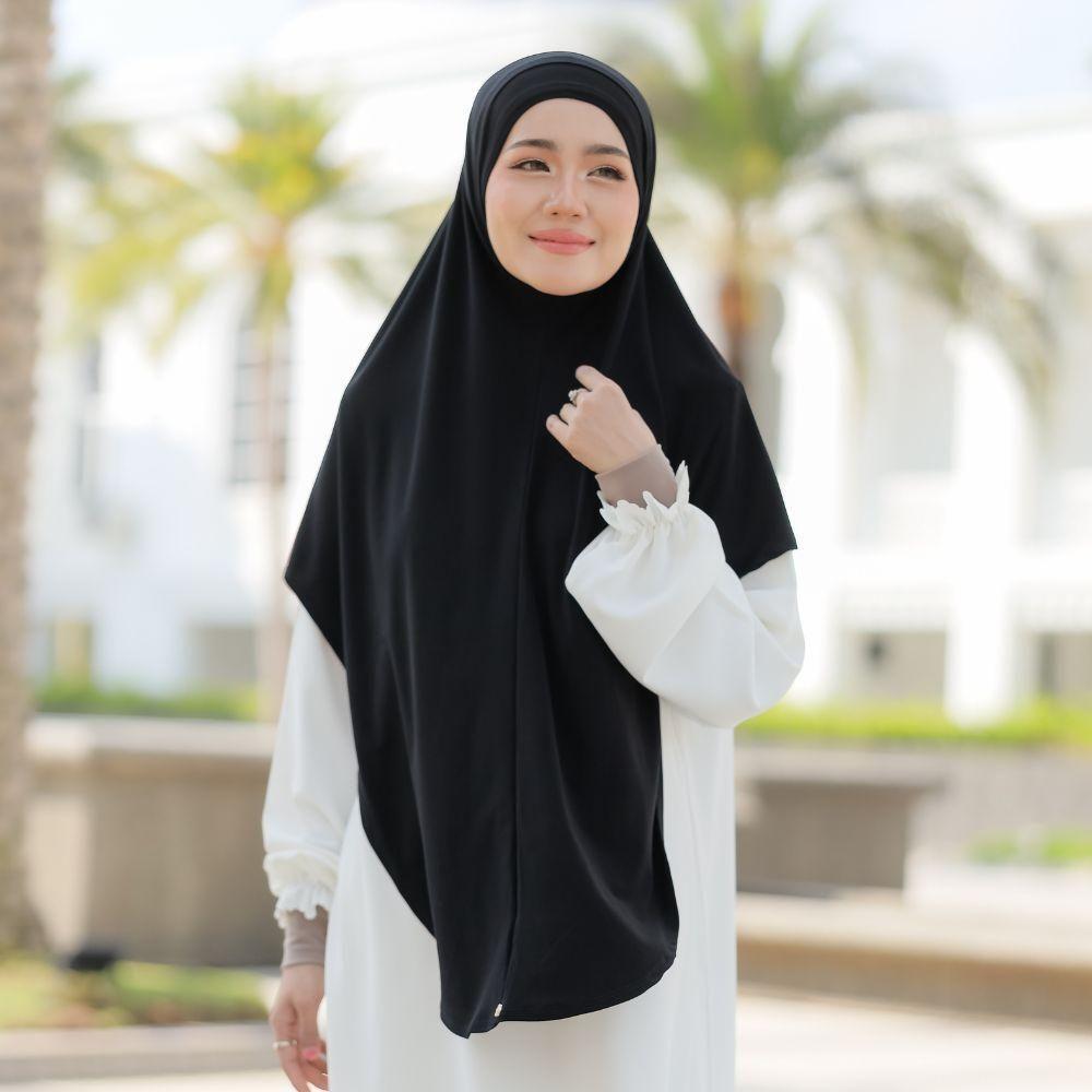 Instant Syria Standard XXL – Tudung Lycra Ironless Extra Labuh